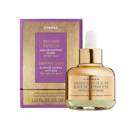 Korres Golden Krocus Ageless Saffron Elixir eliksir piękności z szafranem 30ml