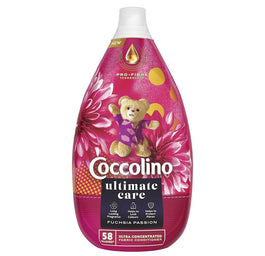 Coccolino Ultimate Care Fuchsia Passion płyn do płukania z technologią chroniącą tkaniny 870ml