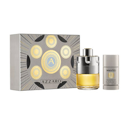 Azzaro Wanted zestaw woda toaletowa spray 100ml + dezodorant sztyft 75ml