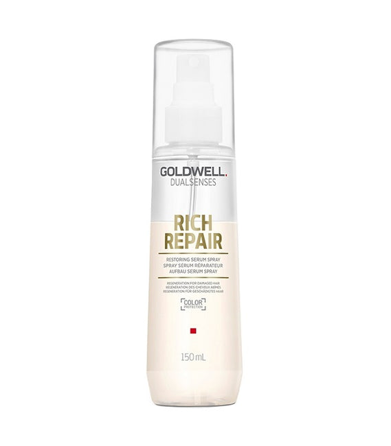 Goldwell Dualsenses Rich Repair Restoring Serum Spray dwufazowe serum w sprayu do włosów zniszczonych 150ml