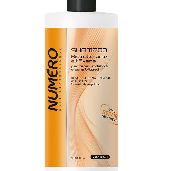 NUMERO Restructuring Shampoo With Oats restrukturyzujący szampon z owsem 1000ml