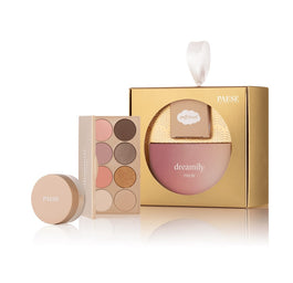 Paese Perfect Eye Set zestaw Dreamily paleta cieni do powiek 12g + Puff Cloud puder pod oczy 5.3g
