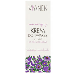 VIANEK Wzmacniający krem do twarzy na dzień do cery naczynkowej 50ml