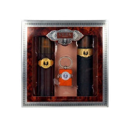 Cuba Original Cuba Gold zestaw woda toaletowa spray 100ml + woda po goleniu spray 100ml + breloczek