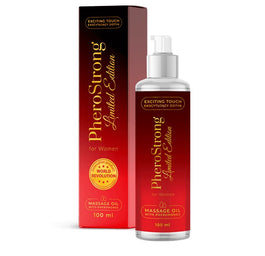 PheroStrong Limited Edition For Women Massage Oil With Pheromones olejek do masażu z feromonami 100ml