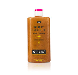 Silcare Body Gel Oil oliwka w żelu do ciała Sparkle Madame 300ml