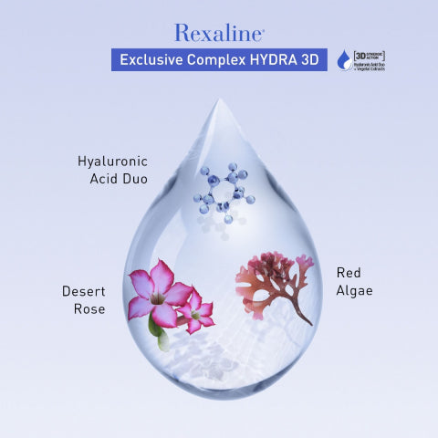Rexaline 3D Hydra-Divine SPF20 Hyper-Hydrating Rejuvenating Skin Veil intensywnie nawilżający krem koloryzujący na dzień 30ml