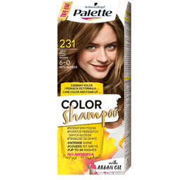 Palette Color Shampoo szampon koloryzujący do włosów do 24 myć 231 (6-0) Jasny Brąz