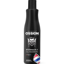 Morfose Ossion Premium Barber Purifying Shampoo 2in1 For Hair and Beard szampon 2w1 do włosów i brody 500ml