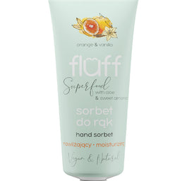 Fluff Sorbet do rąk nawilżający Pomarańcza & Wanilia 50ml