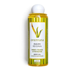 ORIENTANA Naturalny olejek do ciała Imbir i Trawa Cytrynowa 210ml