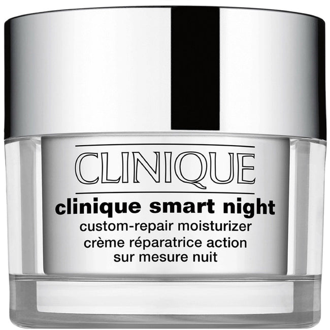 Clinique Smart™ Custom-Repair Moisturizer Night beztłuszczowy krem nawilżający na noc do cery suchej i mieszanej 50ml