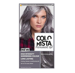 L'Oreal Paris Colorista Permanent Gel trwała farba do włosów #smokeygrey