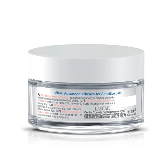 MIXA Odżywczy krem z olejkiem z wiesiołka 50ml