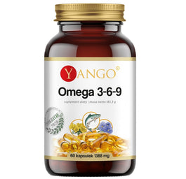 Yango Omega 3-6-9 suplement diety 60 kapsułek