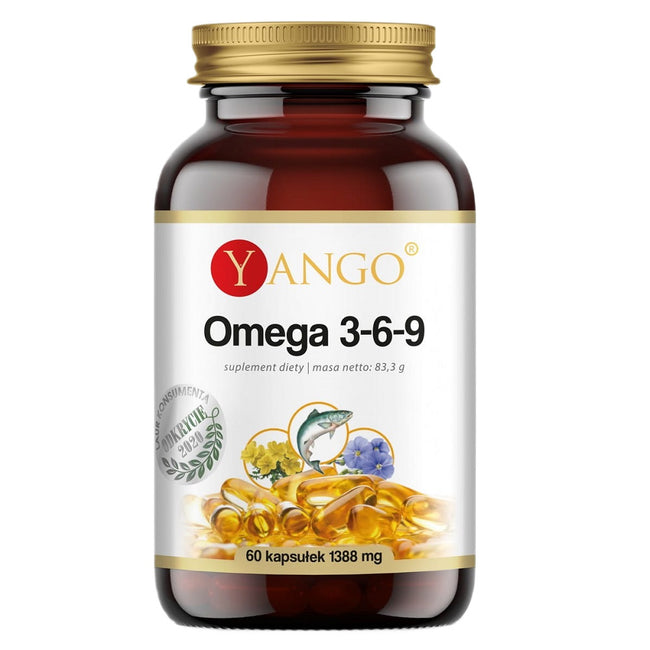 Yango Omega 3-6-9 suplement diety 60 kapsułek