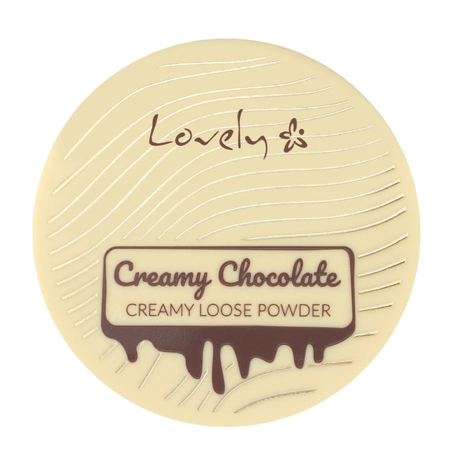 Lovely Chocolate Loose Powder czekoladowy matowy puder brązujący do twarzy i ciała z ekstraktem z nasion kakao