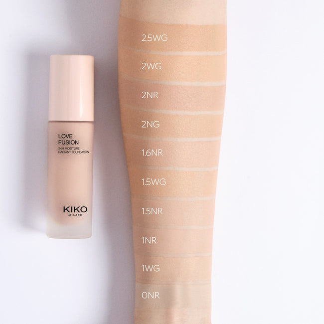 KIKO Milano Love Fusion 24H Moisture Radiant Foundation nawilżający podkład do twarzy