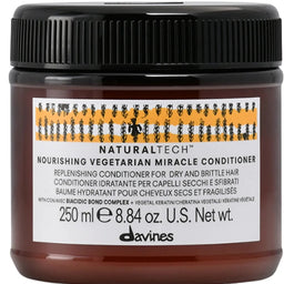 Davines Naturaltech Nourishing Vegetarian Miracle Conditioner nawilżająca odżywka do włosów suchych i zniszczonych 250ml