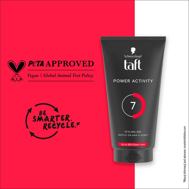 Taft Power Activity żel do włosów 150ml