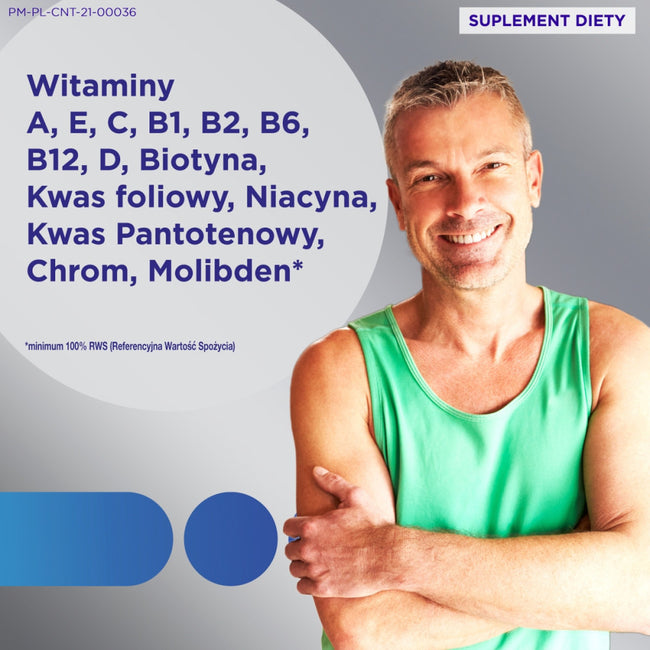 Centrum Silver Man 50+ multiwitaminy dla mężczyzn suplement diety 90 tabletek