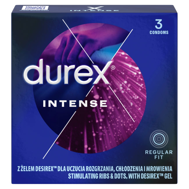 Durex Intense prezerwatywy stymulujące 3szt