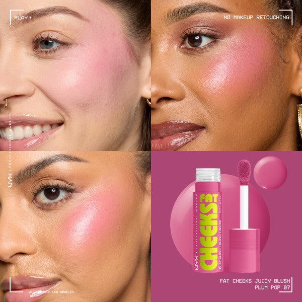 NYX Professional MakeUp Fat Cheeks róż do policzków w płynie