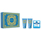 Versace Man Eau Fraiche zestaw woda toaletowa spray 50ml + żel pod prysznic 50ml + balsam po goleniu 50ml