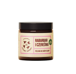 Mydlarnia Cztery Szpaki Peeling do skóry głowy Rabarbar i Czereśnia 120ml