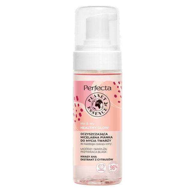 Perfecta Me & My Healthy Glow oczyszczająca micelarna pianka do mycia twarzy 160ml