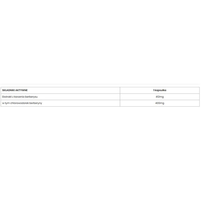 UP Health Pharma Berberine+ suplement diety 60 kapsułek