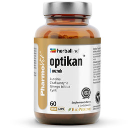 Pharmovit Optikan wzrok suplement diety 60 kapsułek