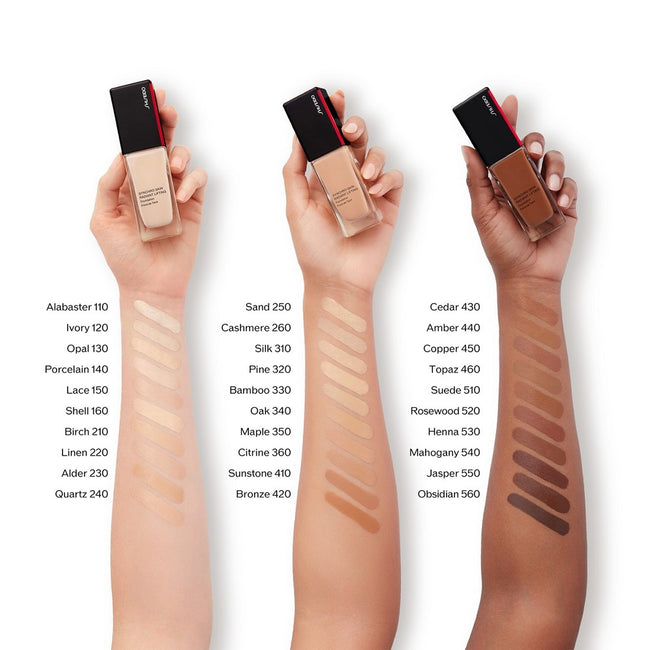 Shiseido Synchro Skin Radiant Lifting Foundation rozświetlający podkład liftingujący