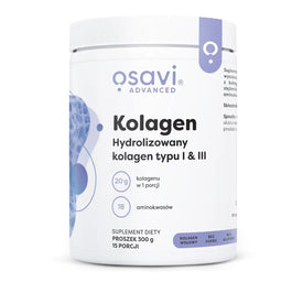 Osavi Kolagen hydrolizowany typu I & III proszek suplement diety 300g