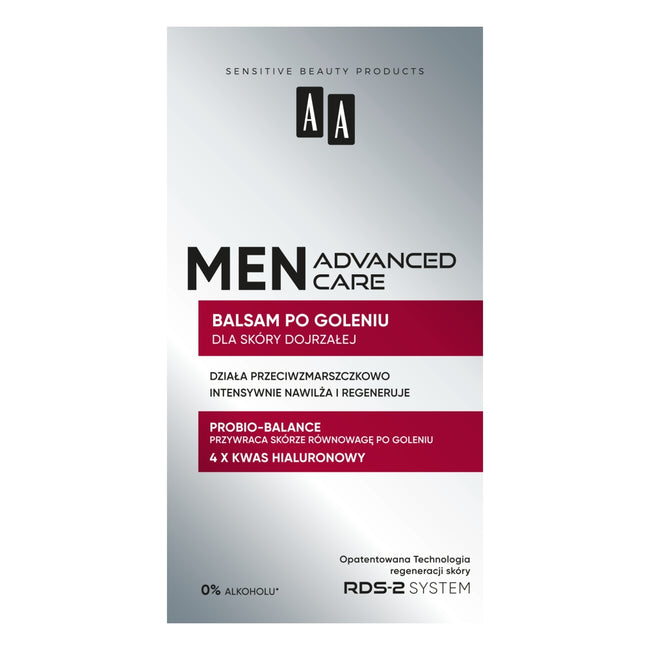 AA Men Advanced Care balsam po goleniu dla skóry dojrzałej 100ml