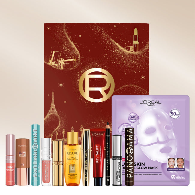 L'Oreal Paris Holidays kalendarz adwentowy 12szt