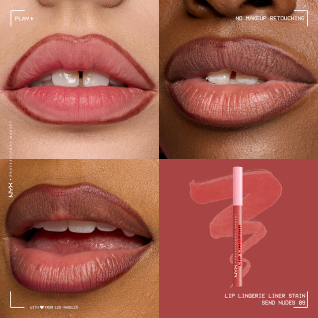 NYX Professional MakeUp Lip Lingerie konturówka do ust z tintem 1ml