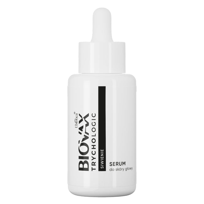 BIOVAX Trychologic Siwienie serum do skóry głowy 50ml