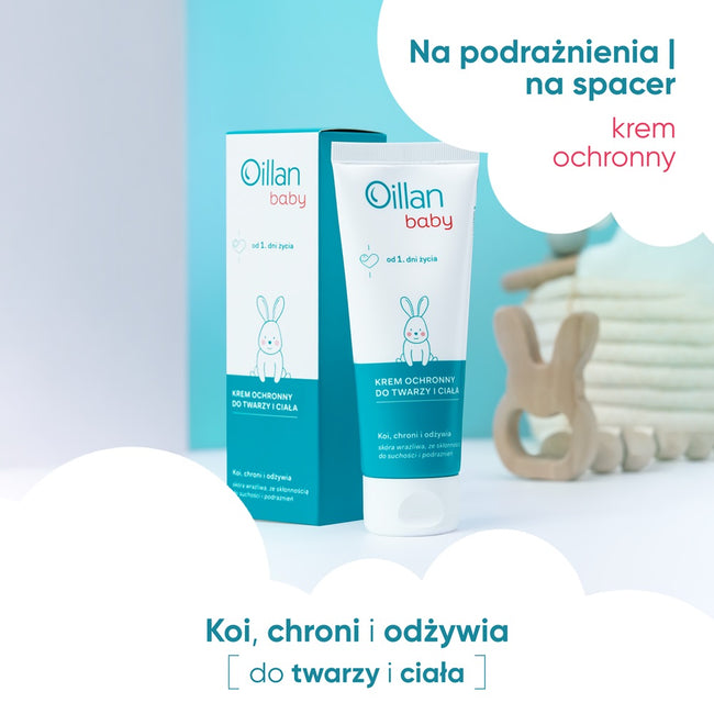 Oillan Baby krem ochronny do twarzy i ciała 75ml