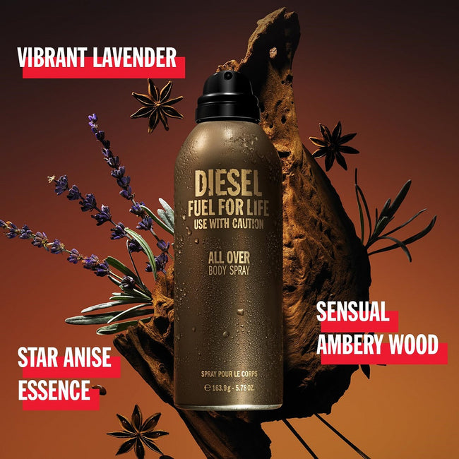Diesel Fuel For Life dezodorant spray 163.9g
