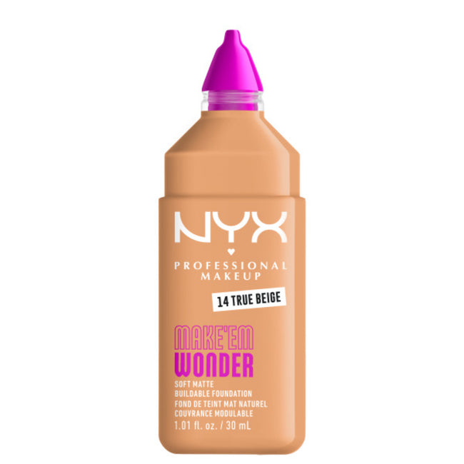 NYX Professional MakeUp Make'Em Wonder podkład do twarzy z długotrwałym kryciem 30ml