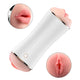 B-Series Fox Vibrating Masturbation Cup podwójny masturbator