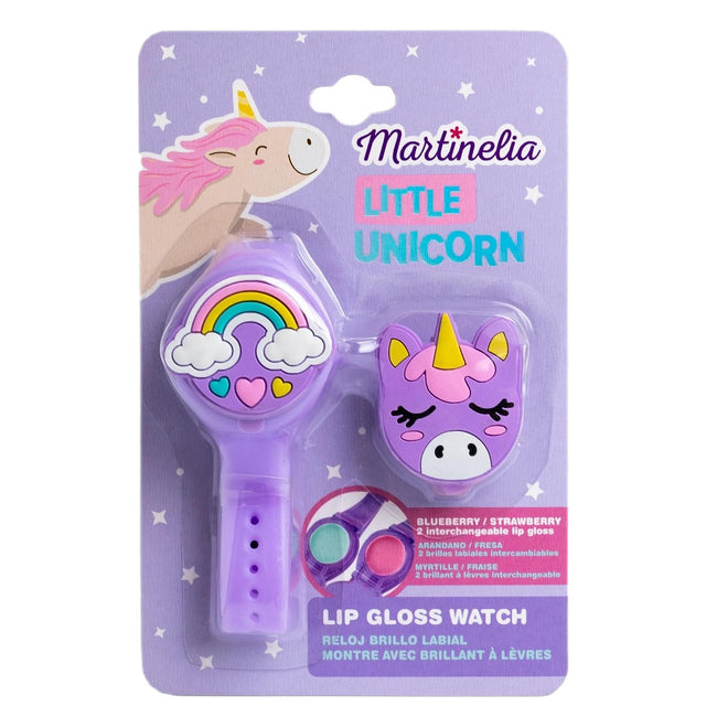 Martinelia Little Unicorn Play Watch błyszczyk do ust w zegarku