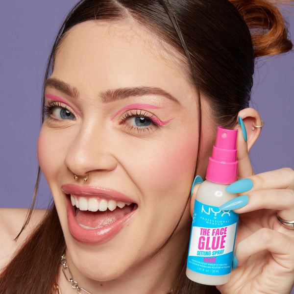 NYX Professional MakeUp The Face Glue Setting Spray supertrwały spray utrwalający makijaż 60ml