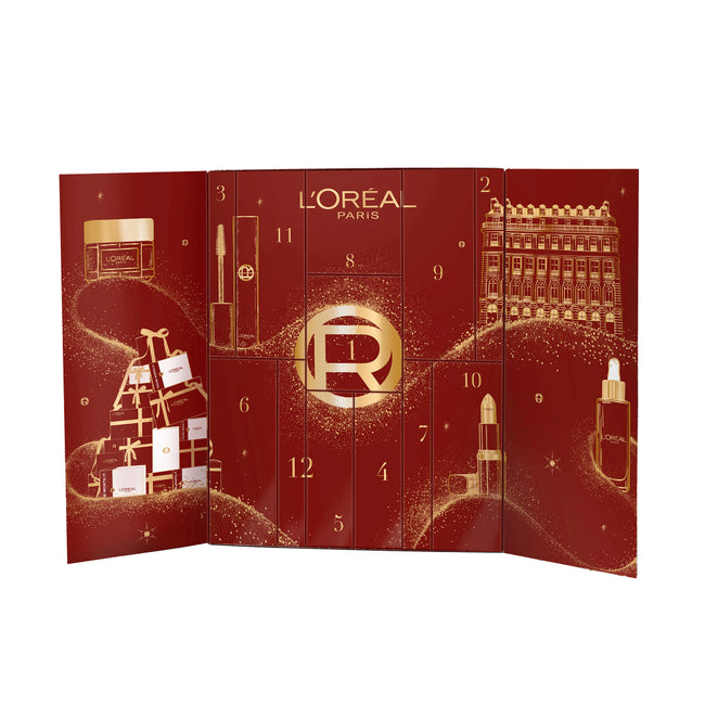L'Oreal Paris Holidays kalendarz adwentowy 12szt