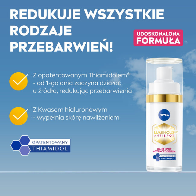 Nivea Luminous630® zaawansowane serum na przebarwienia 30ml