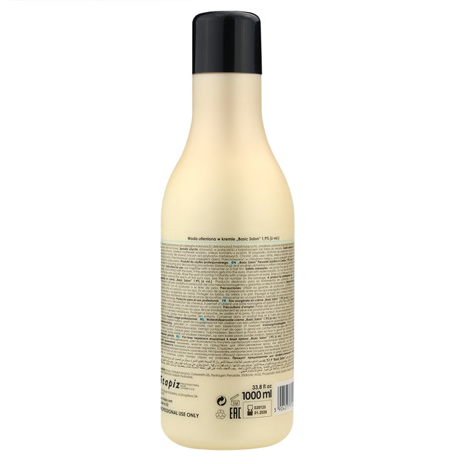 Stapiz Basic Salon Oxydant Emulsion woda utleniona w kremie 1.9% 1000ml