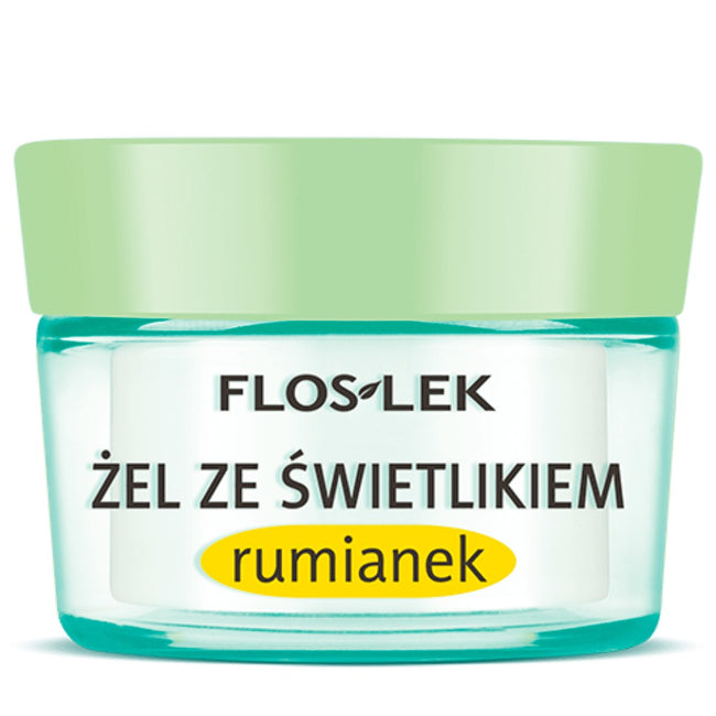 Floslek Żel ze świetlikiem lekarskim i rumiankiem do powiek i pod oczy 10g