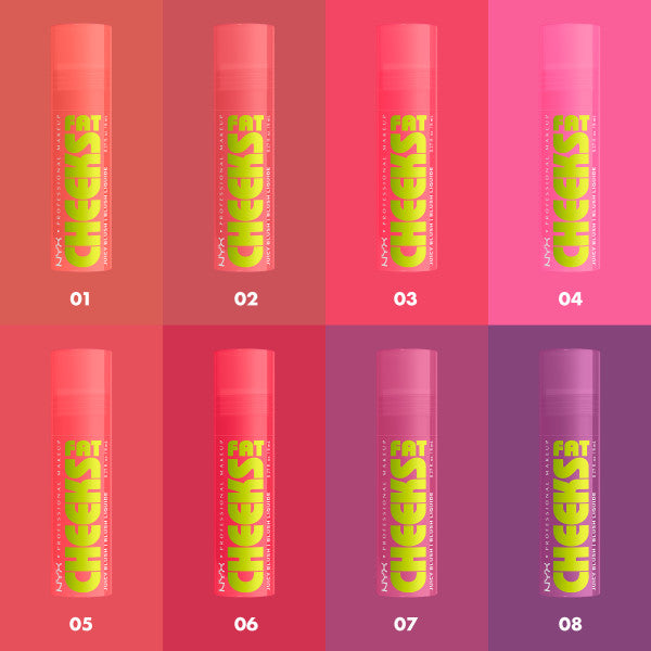 NYX Professional MakeUp Fat Cheeks róż do policzków w płynie
