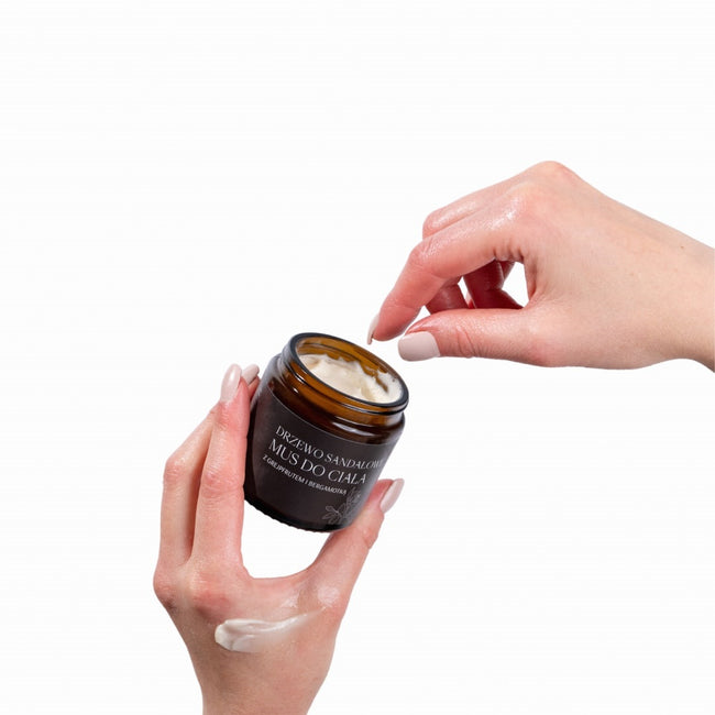 Mglife Drzewo Sandałowe mus do ciała Grejpfrut & Bergamotka 120ml
